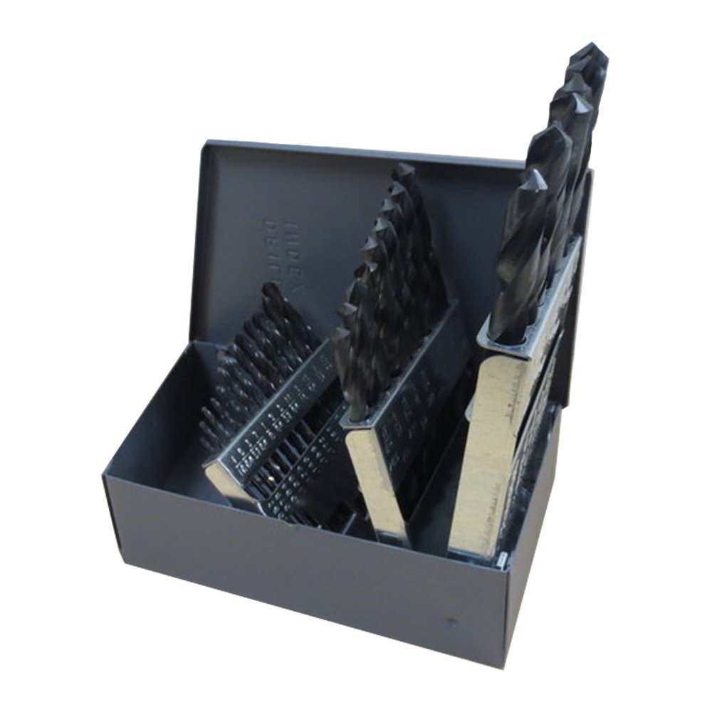 Gyros 45-32321 Premium (Made in USA) Industrial Grade Cobalt Drill Bit Set (21 Piece)