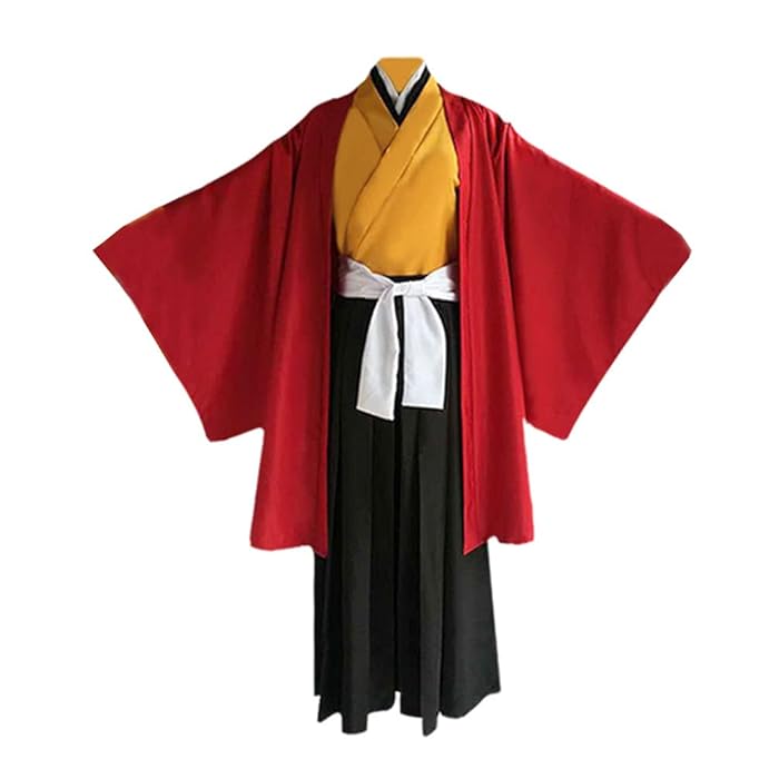 Buy BoerMee Demon Slayer Cosplay Costume Tsugikuni Yoriichi Kimono Robe
