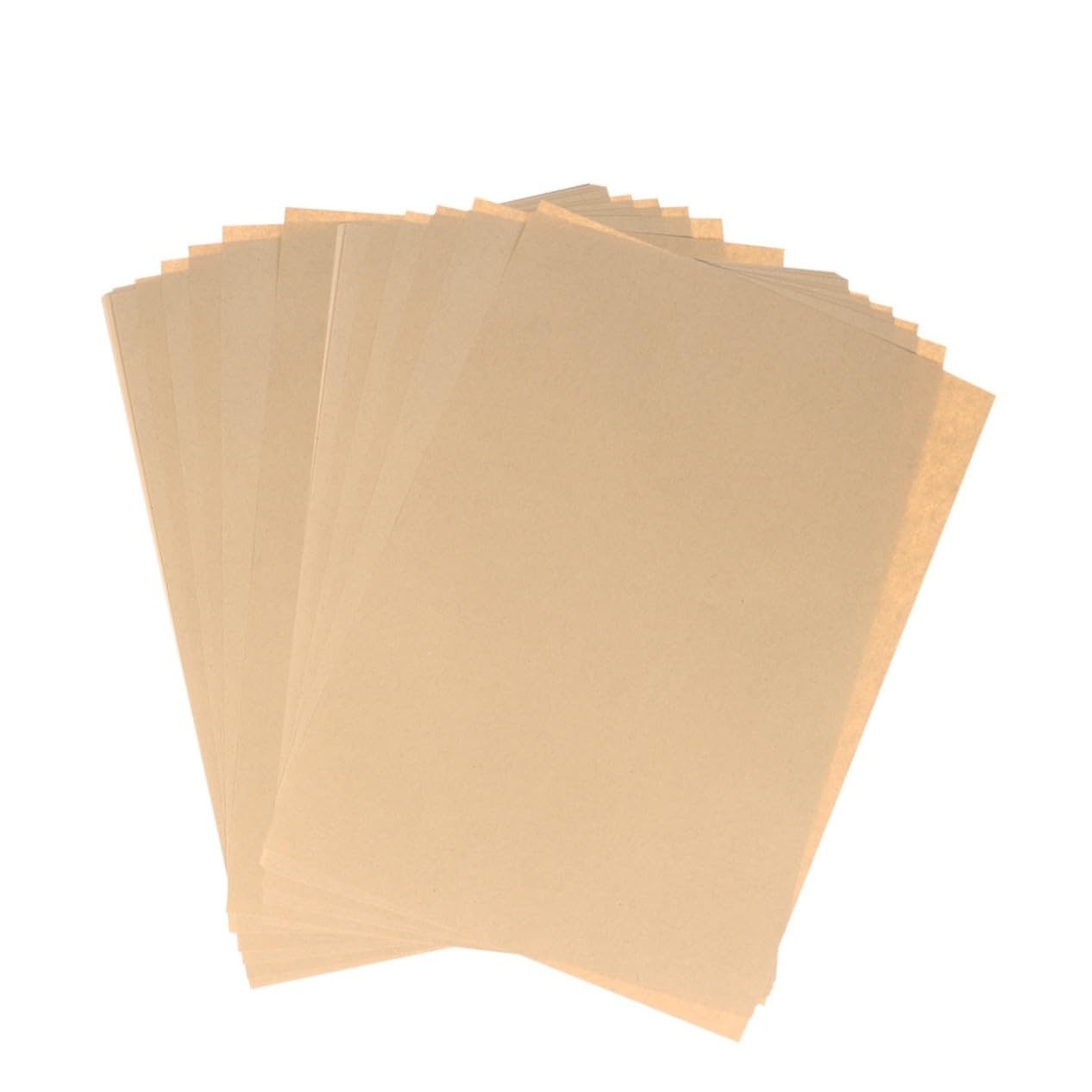 Homoyoyo 100feuilles Papier Kraft Papier à Lettres Rétro à Lettres Vintage Poids