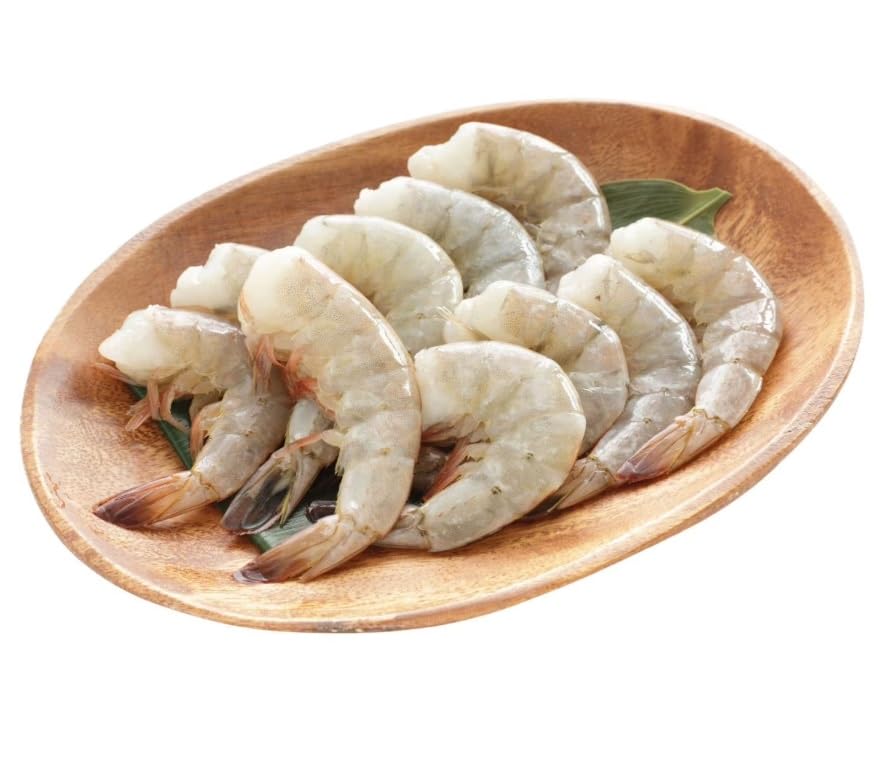 Jumbo Gulf Shrimp, Wild Caught, Shell and tail-on these shrimp allow for versatile preparations and offer maximum flavor. Try them steamed, sautéed or grilled with your favorite seasoning. 3 POUND