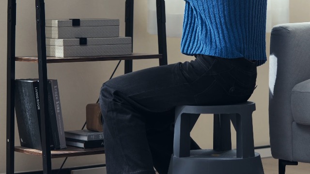 Amazon.com: Giantex Rolling Step Stool, Library Stool w/Non-Slip