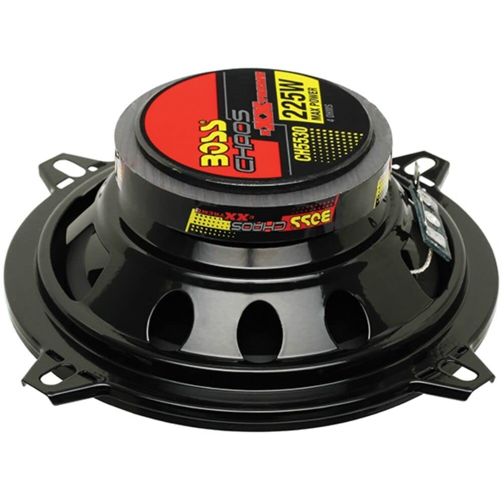 Kit Set para Boss Audio Systems CH5530 2 Altavoces triaxiales de 3 vías, 13 cm, 130 mm, 5", 115 vatios rms, 225 vatios máx., preparación para Cabina, Puerta y trampilla, en Pares