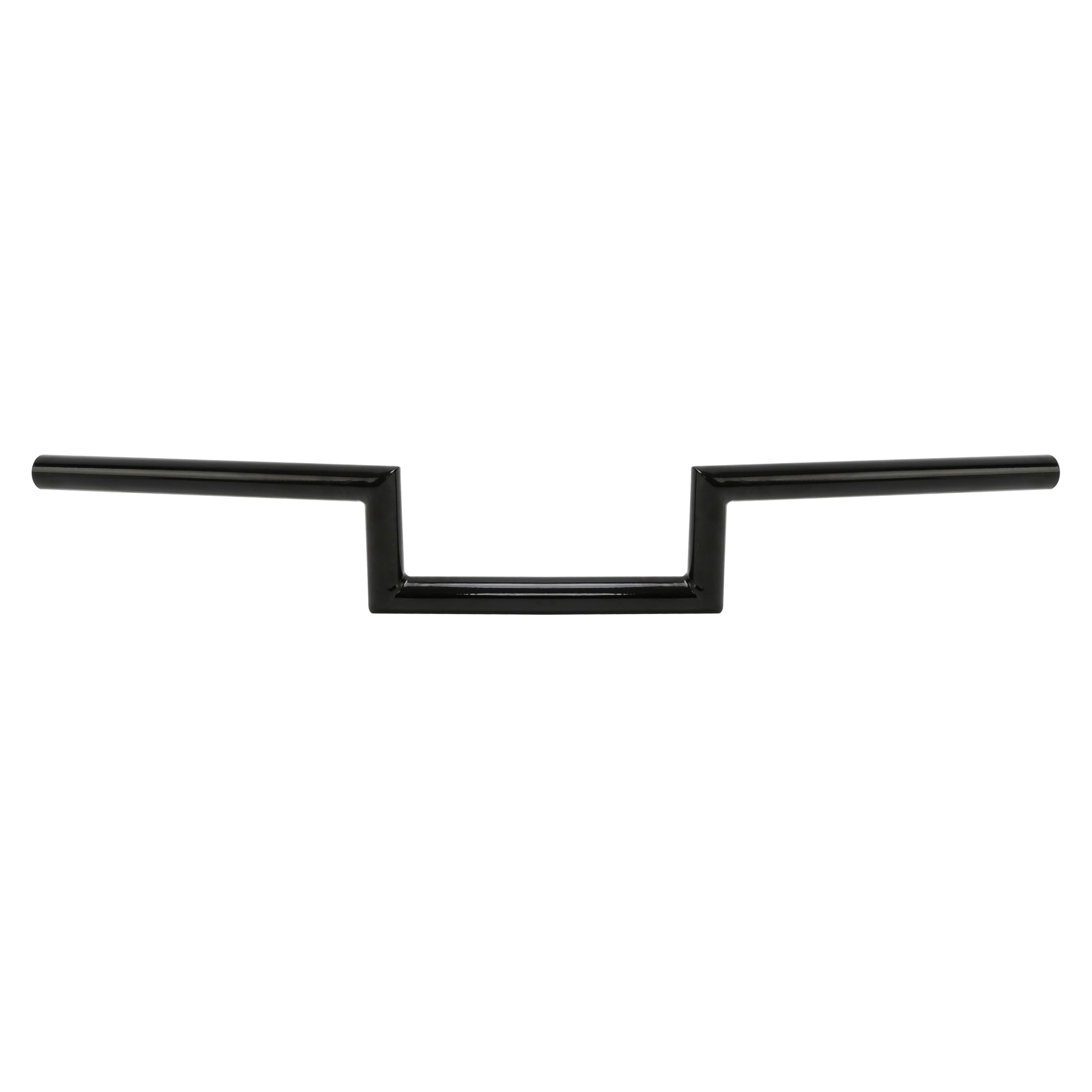 4" Rise 1" Fat Z-Bar Handlebar Fit For Harley-Davidson Honda Yamaha Suzuki Kawasaki Triumph Most Chopper Cruisers Bobber Bike Cafe Racer