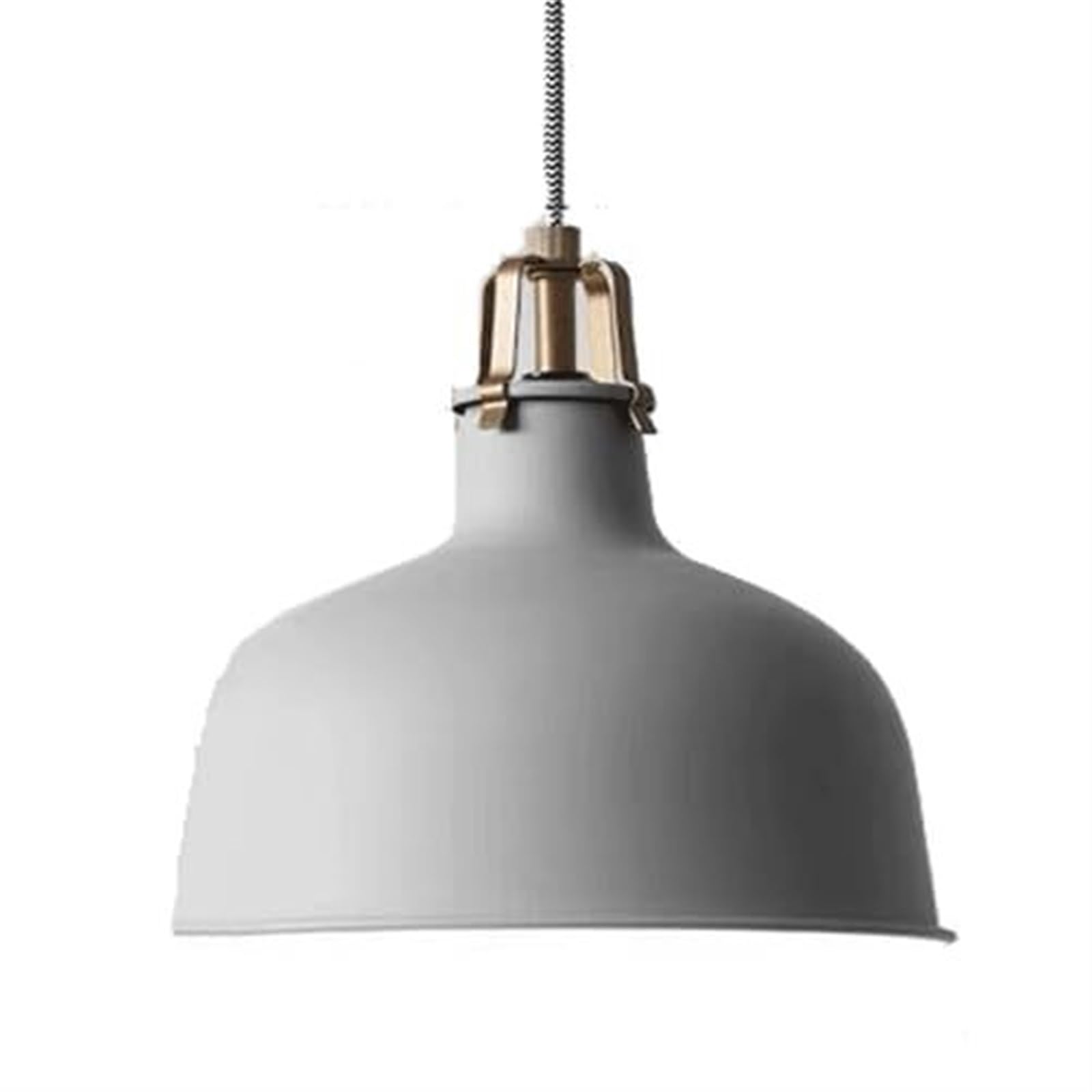 SYAXVOM American Industrial Style Pendant Light - Iron Hanging Lamp with E27 Head Decorative Chandelier for Restaurant, Loft, Hallway(Natural)