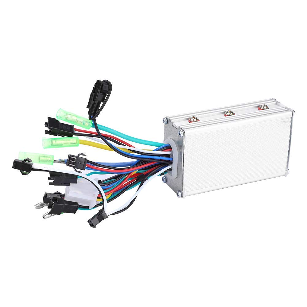AYNEFY Bezszczotkowy kontroler silnika, 250 W/350 W, wodoszczelny panel wyświetlacza LED, rower elektryczny, skuter, zestaw bezszczotkowy kontroler (36 V)