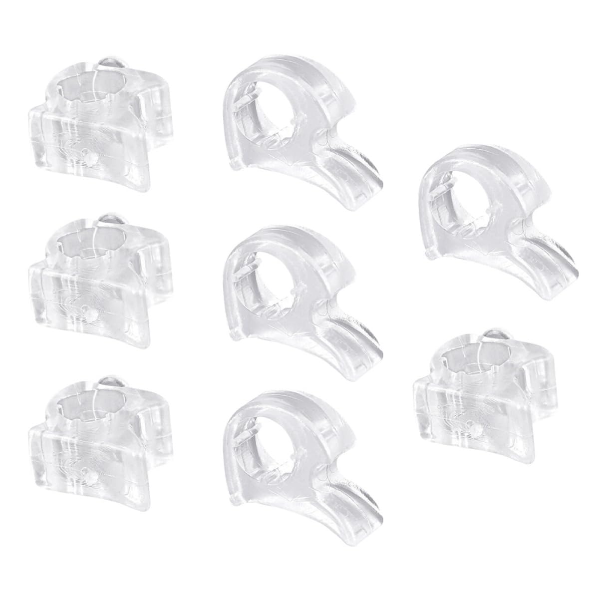 FOYTOKI E Separating Covers 8 Pcs Toe Spacers for Women Toe Separator for Toe Overlap Non-slip Toe Spacers Washable Comfortable Ergonomic Design