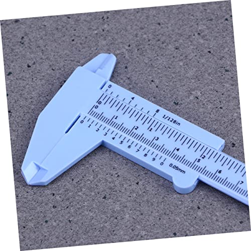 Calibrador plástico portátil para medición interior y exterior miniatura 6