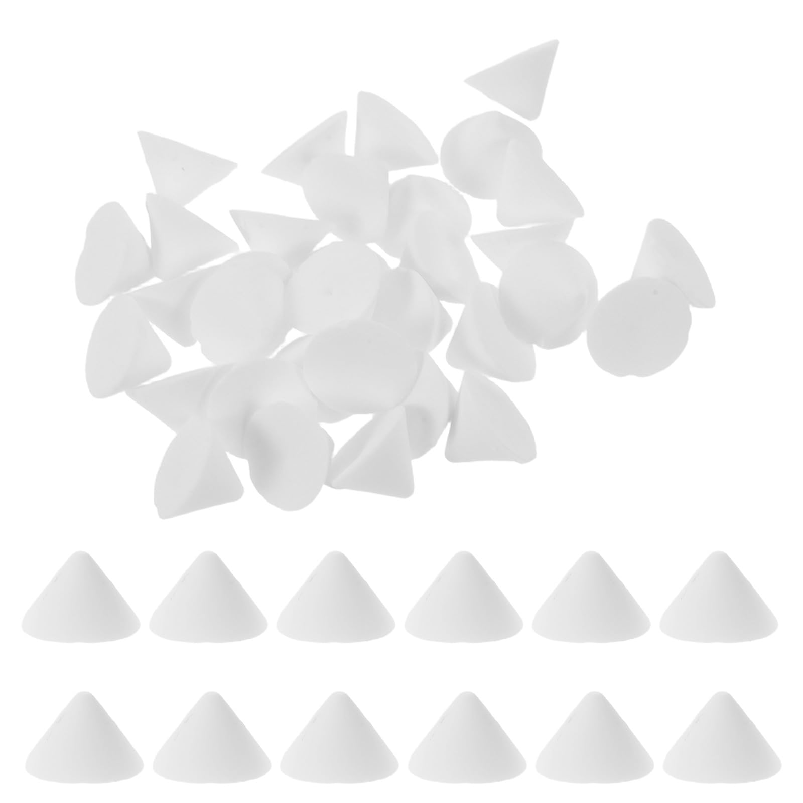 DOITOOL 100pezzi Chiodi di Supporto Refrattari per Forni Ceramici di Chiodi Cono Rotondo per Impilamento di Forni Ceramici Strumenti Resistenti al Calore per Alte Temperature per Artisti