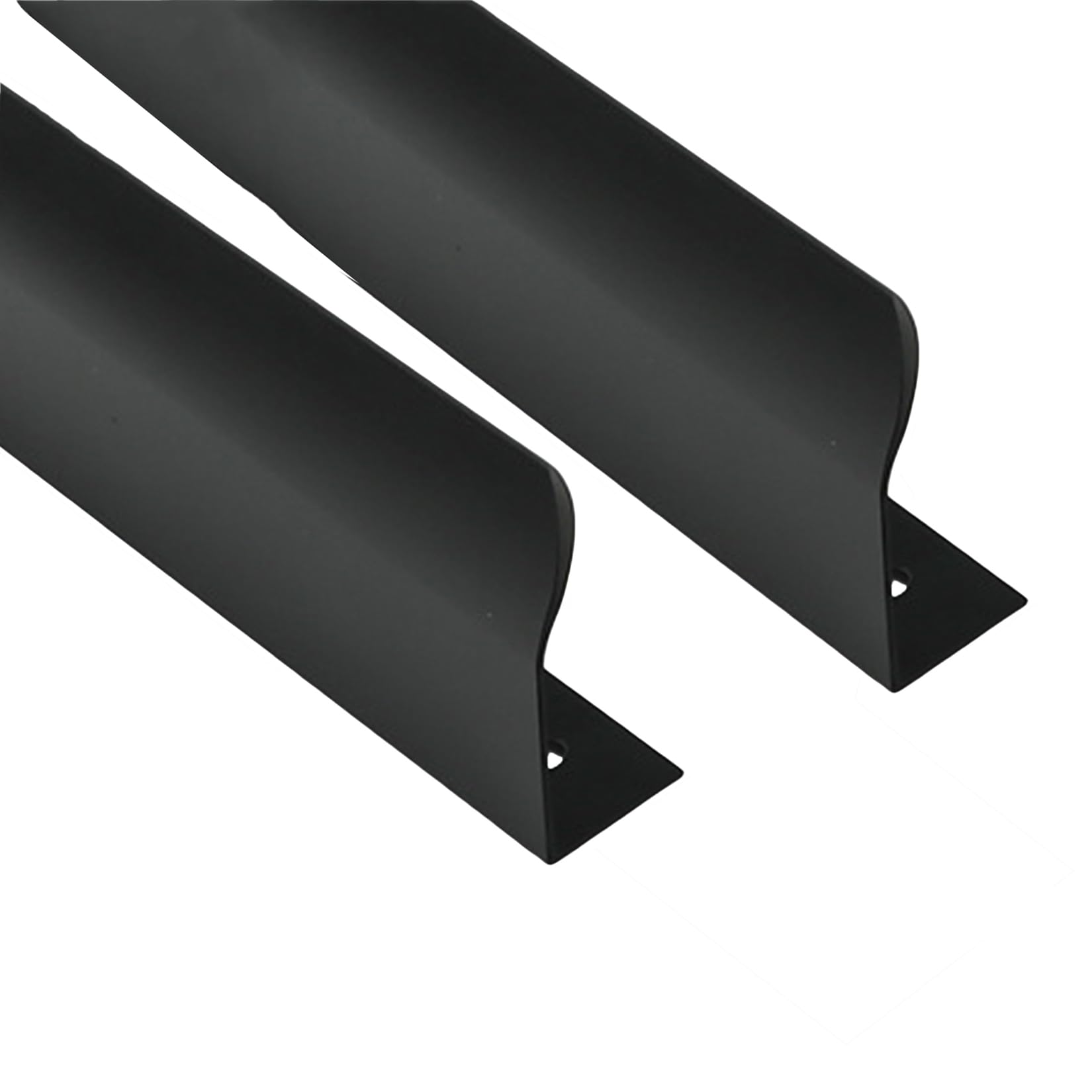 Ukryte uchwyty do szuflad ze stopu aluminium