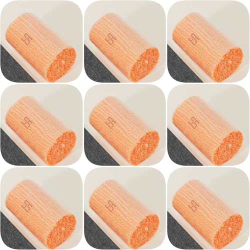 Image of Yglnden 10 Bundles Latch Hook Kit Colorful Yarn Bundles Cut Rug DIY Latch Hook Yarn for Handmake Craft Sewing Knitting for Adults (10 Bundles# Red G)