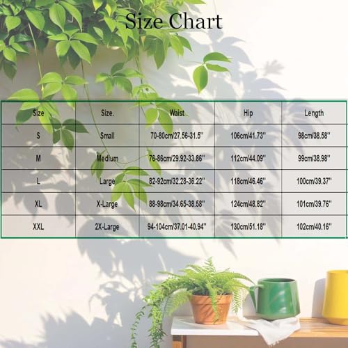 Wide Leg Pants for Women Plus Size Loose Fit Slit Linen Blend Pants Stretchy High Waisted Baggy Summer Trousers3