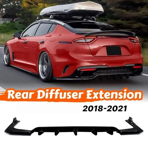 Difusor trasero para KIA Stinger: soluciona el aspecto simple con este kit de parachoques 3