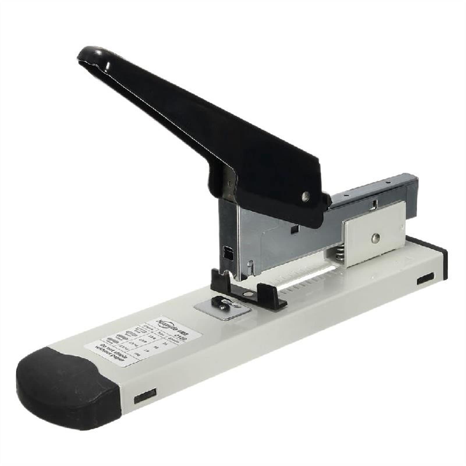 Hefter Heftgerät aus schwerem Metall, Heftgerät for den Schreibtisch, Bürowerkzeug for das Schulbüro, 120 Blatt Kapazität Bürozubehör