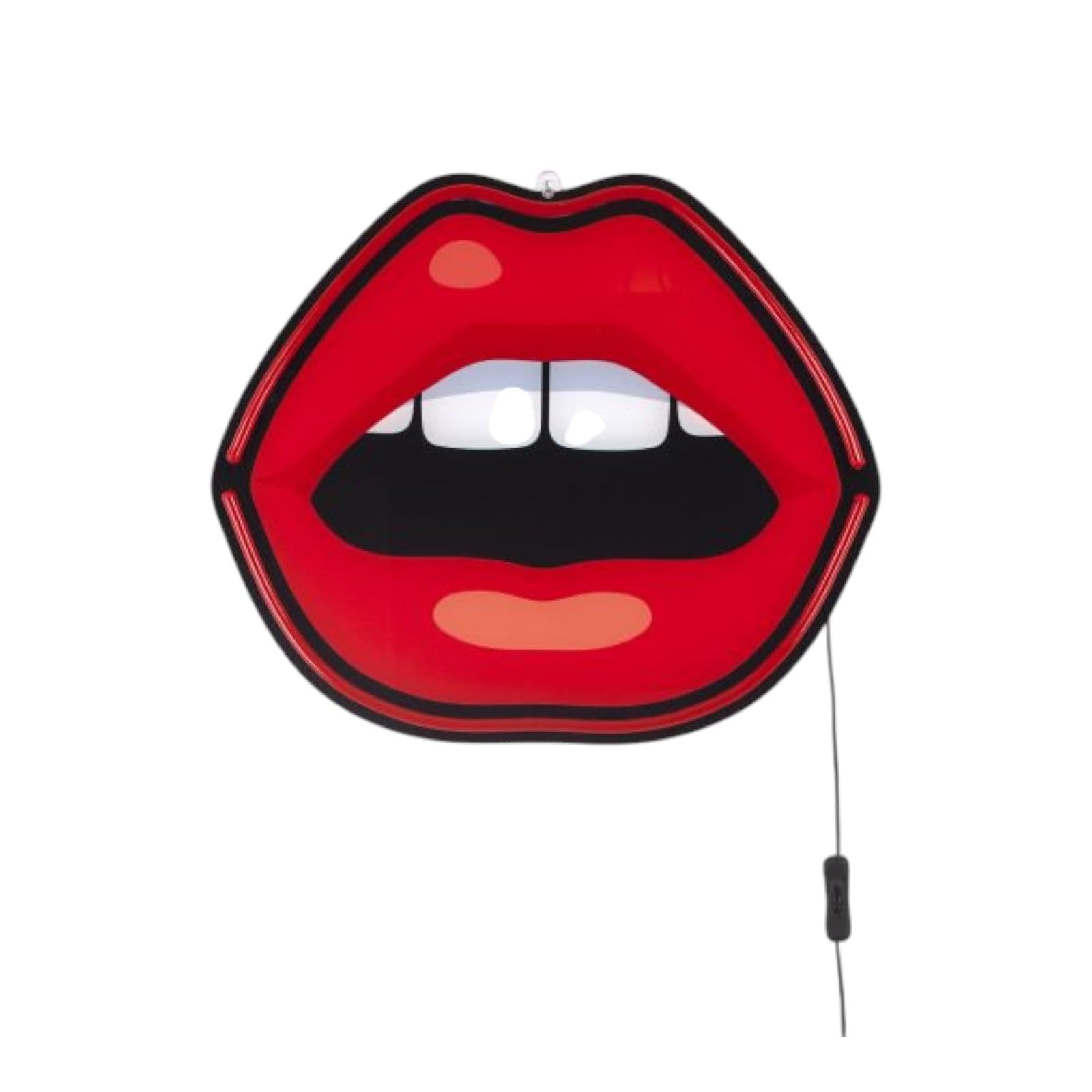 Amazon.co.jp : Seletti Blow Neon Lamp Mouth wall lamp with bright 