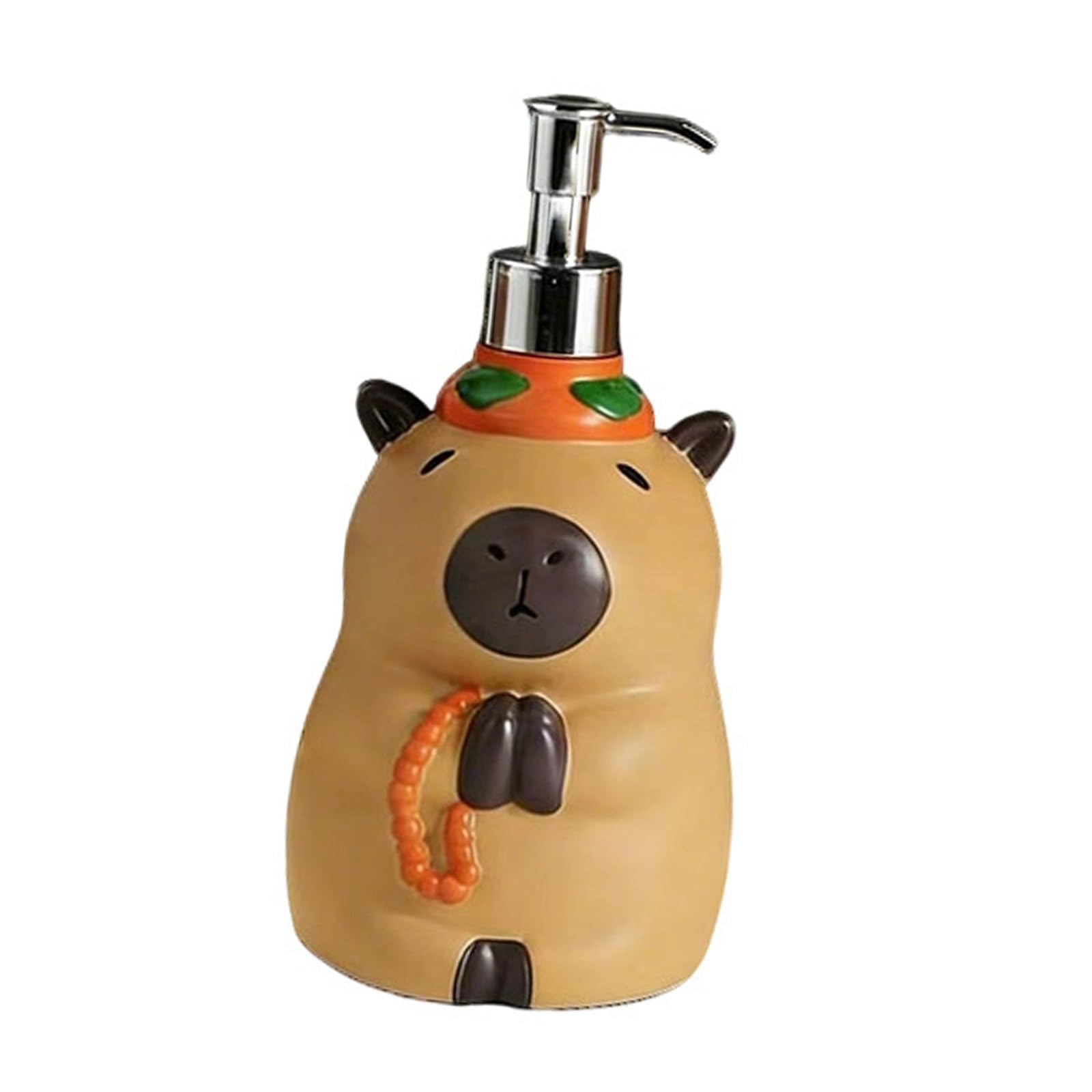 Lovely Capybaras Shaped Liquid Soap Dispenser Hand Soap Dispensing Gadget Body Wash Dispensers for Household Use Dispenser for Bathroom