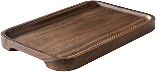 Cabilock Bandeja de esponja para fregadero, bandejas de desayuno para cama, tabla de servir de madera, bandejas para comida, jabonera de bambú,