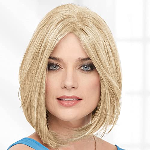 Baruisi Women Short Bob Wig Blonde Mommy Wig Synthetic Natural Looking Hair Wig for Daily Party Cosplay