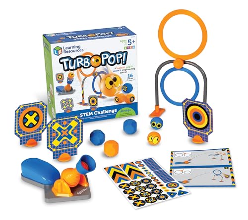 Learning Resources LER9292 TurboPop STEM Challenge