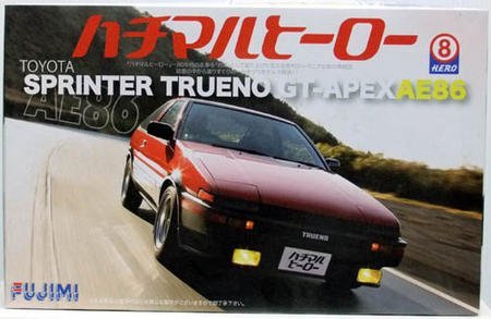 AE86 Trueno 1/24 Hachimaru Hero maquette de collection aux détails d'exception