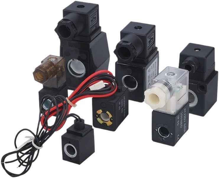 AC220V DC12V DC24V AC24V AC110V Electrical Pneumatic Solenoid Valve Coil 4V210/220/230-08/06(210 Coil AC110V)
