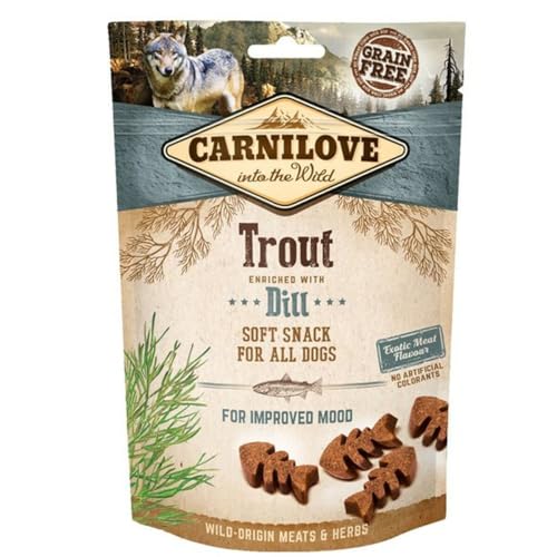 Carnilove Snack Semiumido 200 gr Trota e Aneto