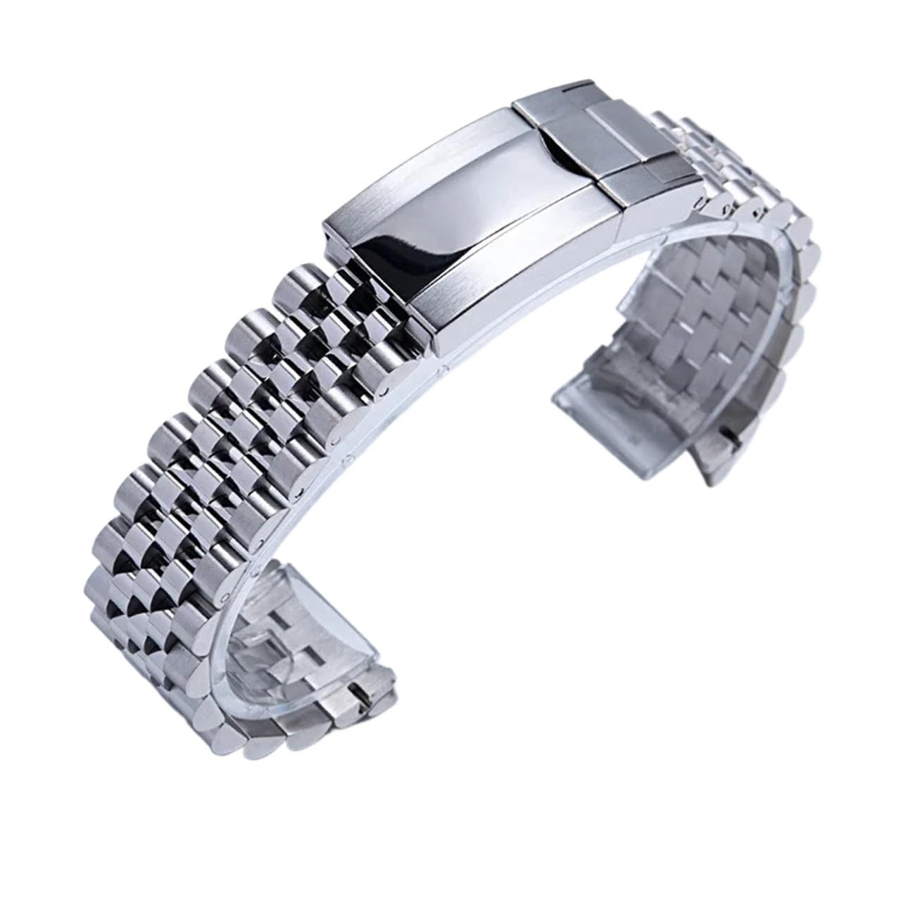Generisch 904L Uhrenarmband for Herren, Mod-Teile, Ersatzzubehör, 20 mm