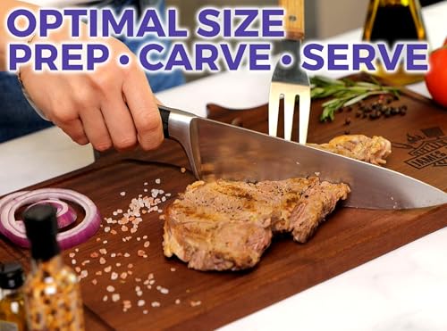 Tabla de Cortar Personalizada Straga Texas BBQ en Madera Grabada – Regalo para Hombres, Padre, Abuelo, Día del Padre, 4 de Julio, Fiesta al Aire Libre y Barbacoas – Hecho en EE.UU. miniatura 5