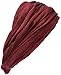 Produktbild Little Kathmandu Baumwolle Elastische Hippie Bandana Stirnband Plain Maroon