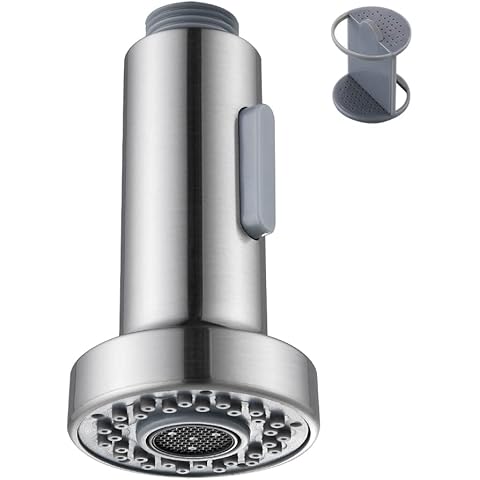 Kitchen Faucet Spray Head, Brushed Nickel Cover