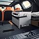 RANJIMA 3 Stück Kofferraum Klett Fixierung, Auto Kofferraum Organizer Klett Gepäckfixierung, Fixierung Cargoelemente Kofferraumtrenner 30cm Trunk Organizer Rutschfest Kofferraumteiler für SUVs, Kombis