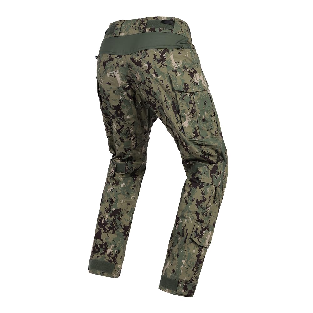 EMERSONGEAR Gen3 Pantalon de Paintball avec genouillères, Pantalon de Combat Militaire, Airsoft, BDU, Aor2., Taille XL