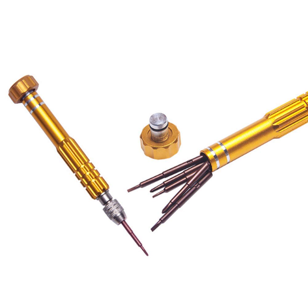 Uhrenreparaturset, Werkzeugset zur Reparatur von Uhrenarmbändern, inklusive Tragetasche, Gliederentferner, Federstegwerkzeug, Stift, Halter, Hammer, Pinzette, Tuch f