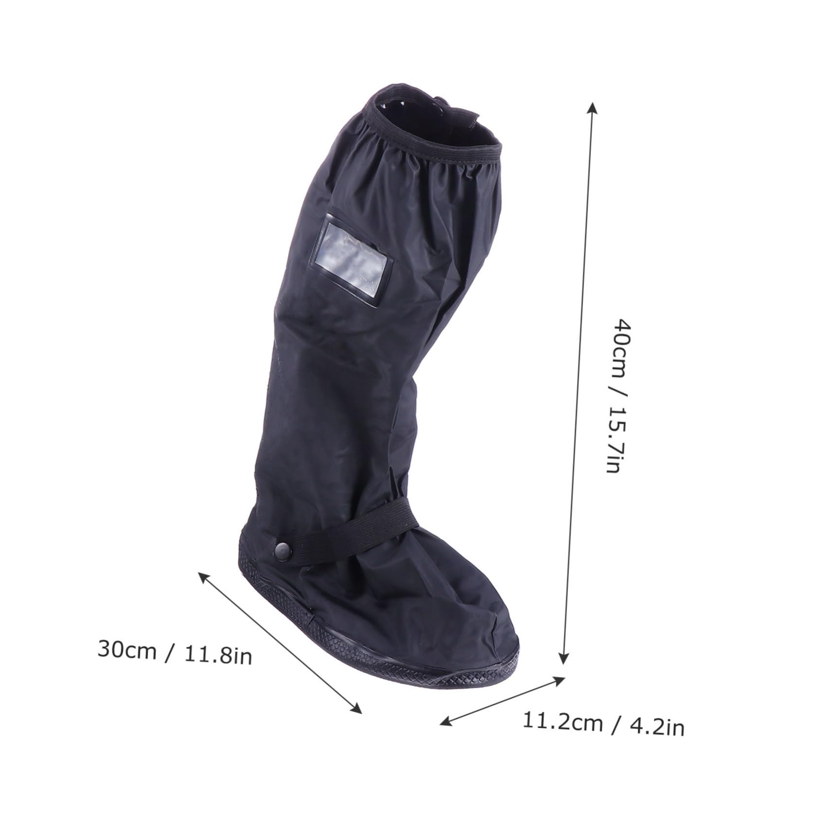 Gogogmee 1Pair Overshoes for Cycling Outdoor Activities Non Slip Protective Gear with Double Design Shoe Covers for Fishing Hiking and More