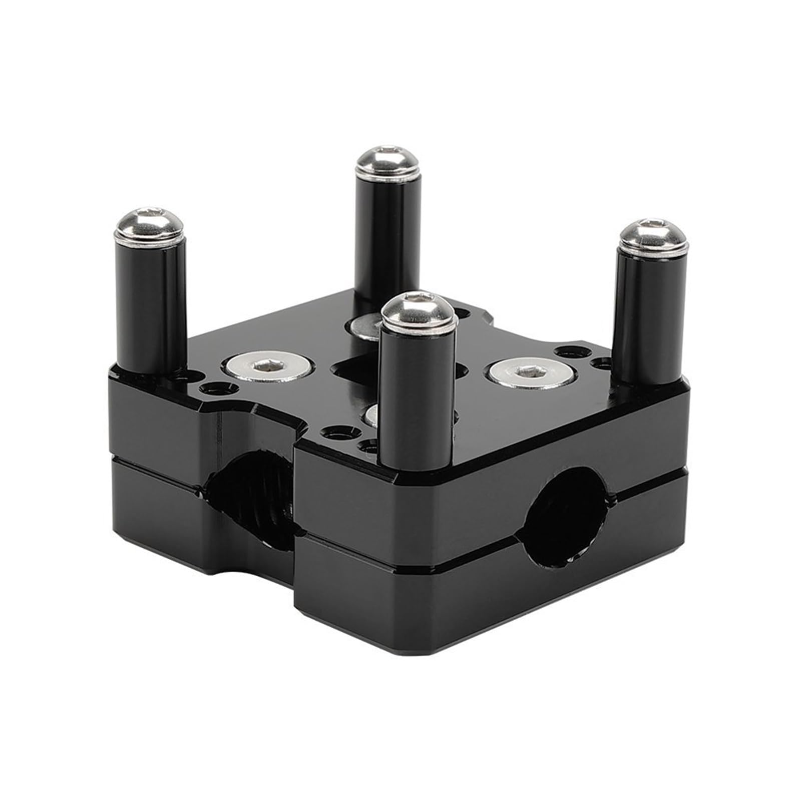 Support GPS Moto Guidon AMPS 12 14 16 mm - Support de Navigation Robuste - 6