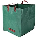 RISETEX Heavy Duty Reusable Garden Bags with Reinforced Handles - 72-Gallon Leaf Collector & Yard Waste Bags, Portable Foldable Lawn Bags for Home, Garden, and Yard Cleanup
