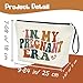 Pregnant Mom Gifts Expecting Mom Announcement Ideas Gift Makeup Bag IN MY PREGNANT ERA Singer Fans New Mom Inspirational Merch Travel Cosmetic Zipper Bag Pregnancy Reveal Baby Shower Gifts Women Gifts