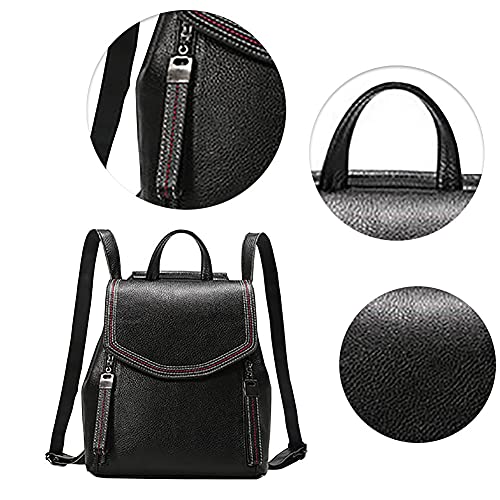 YIZICHOO Dames Rugzaktassen Crossbodytassen PU Leer Handtassen met Korte Hengsels Vrije Tijd Hoge Capaciteit YINL86021 - Image 7