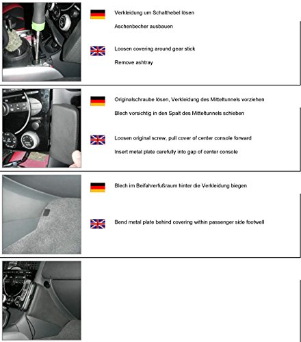 KUDA 084335 - Supporto per Mazda RX-8 dal 2004 al