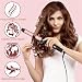 Imagen de Rizador pelo Ondas Rizador de Pelo 3 en 1 Temperatura Ajustable Rizador Pelo 9-32mm Tenacillas para Rizar el Pelo Profesional Pantalla LCD Curling Iron para Rizos Grandes y Pequeños