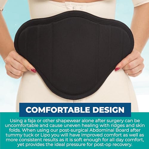 Max Coverage Foam Ab Lipo Compression Board Post Surgical Recovery Supplies Tummy Tuck Lipo 360 Binder Tabla Abdominal Moldeadora Post Operatoria Para Uso Con Fajas Colombianas3