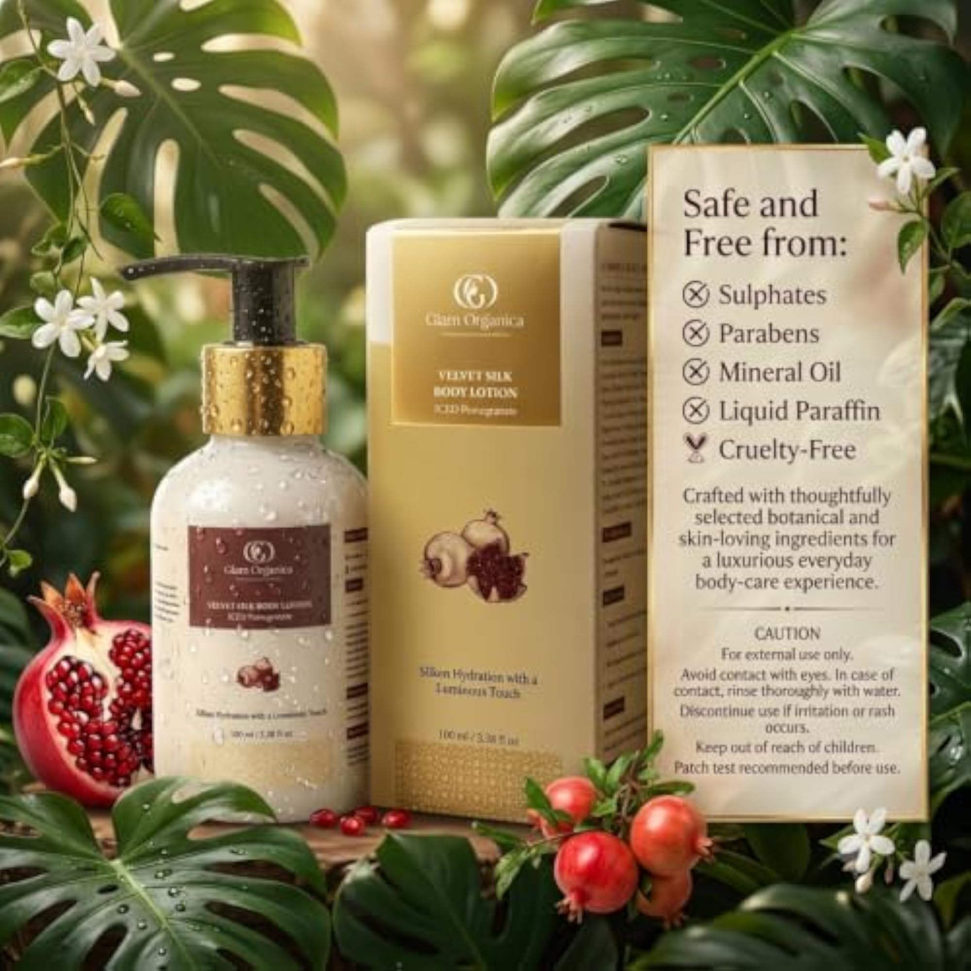 Velvet Silk Body Lotion Iced Pomegranate