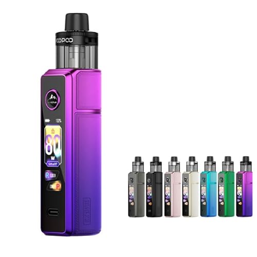 u[v[ Drag X3 80W Box Mod Kit with PnP X Cartridge DTL Pod 5ml hbOX3 dq^oR VAPE { X^[^[Lbg jR`t[ (I[p[v)