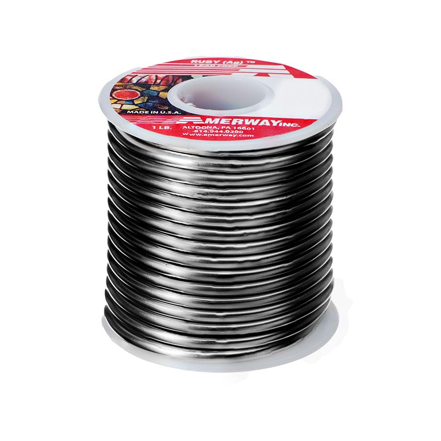 Image of Ruby Stained Glass Soldering Wire
