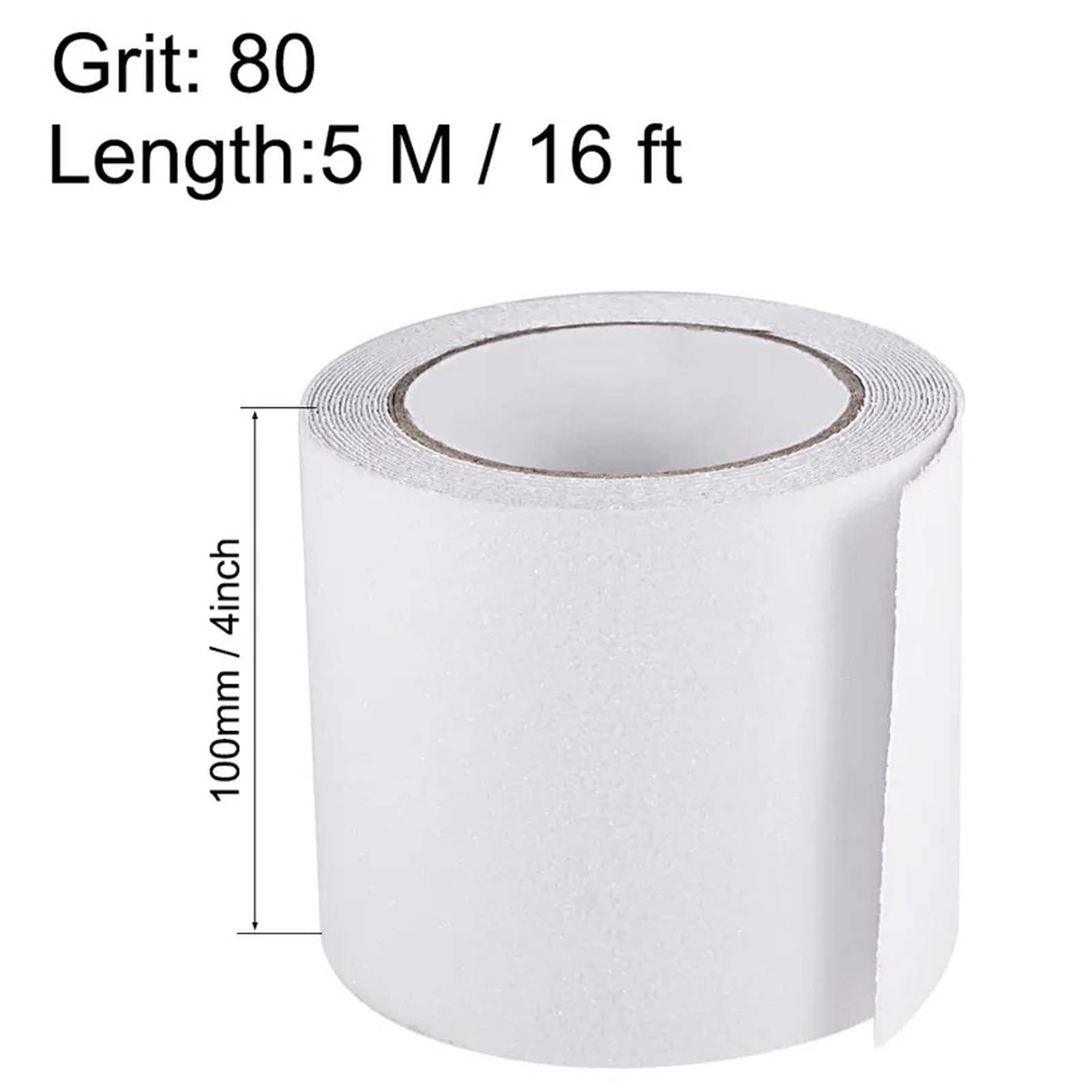 Nastro Antiscivolo WELSTIK - 10cm X 5m, Trasparente, Per Scale, Esterno E Interno, Adesivo Sicurezza