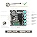 ZK-TB21 Power Amplifier Board Bluetooth5.1 TPA3116 Chip with Subwoofer 2.1 Channel 50W×2+100W, DC 12-24V Bluetooth and AUX Inputs