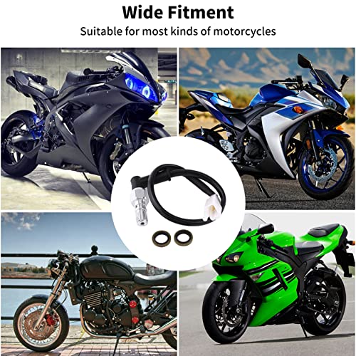 Interruttore Idraulico Freno Moto Luce Posteriore del Freno Idraulico Universale sensore Stop Freno Radiale Interruttore Stop per Moto del Freno Idraulico Freno del Motociclo (M10*1.25MM)