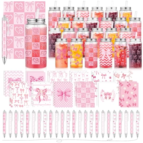 Coffret cadeau rose complet pour résoudre le manque d'idées de cadeaux féminins