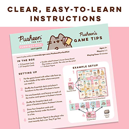 Ravensburger Pusheen Purrfect Pick Game Pink Edition miniatura 5