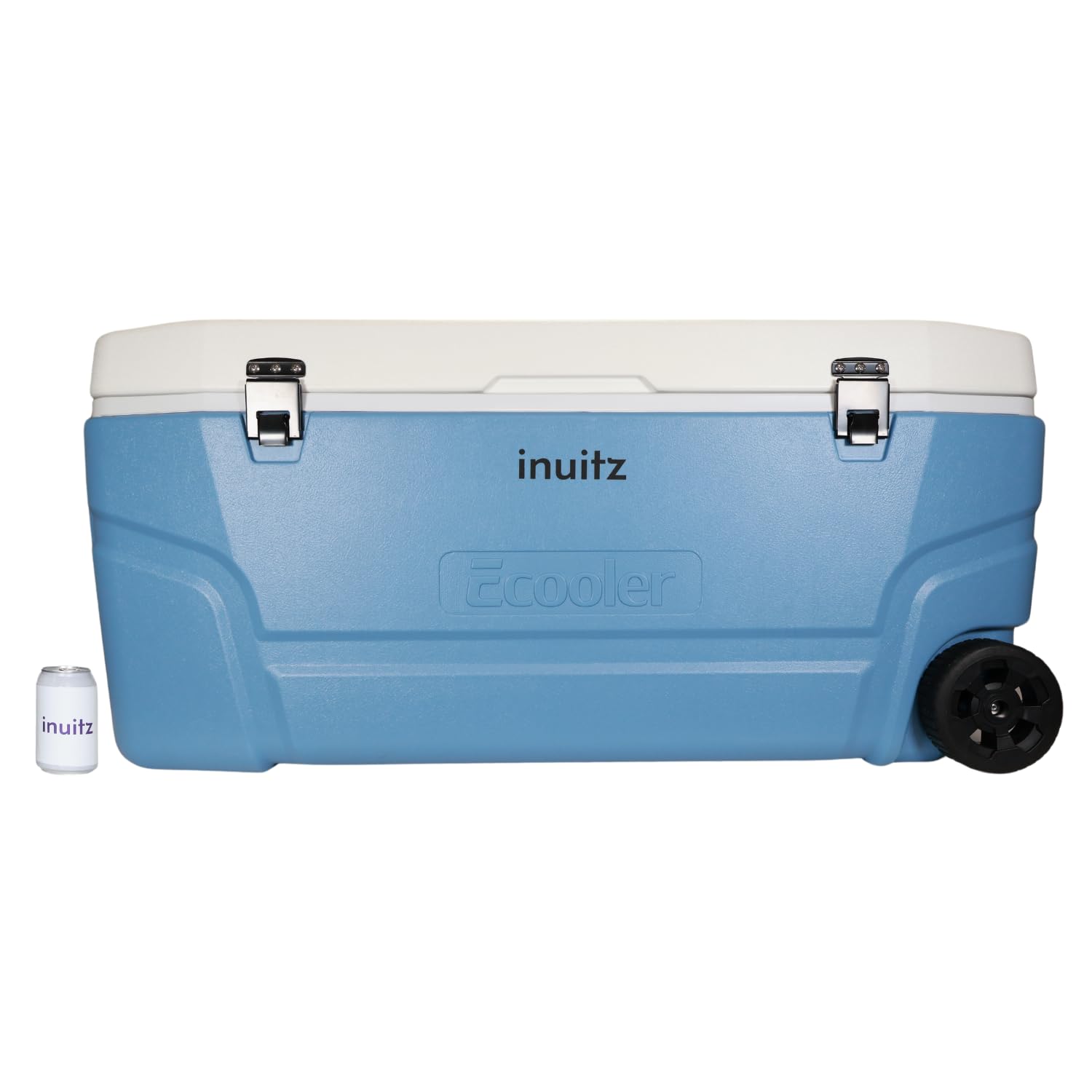 Inuitz Nevera Portatil con Ruedas 114 litros, Nevera Playa, Nevera portatil, Nevera de Playa, Nevera Camping, Nevera con Ruedas, Nevera portatil con Ruedas
