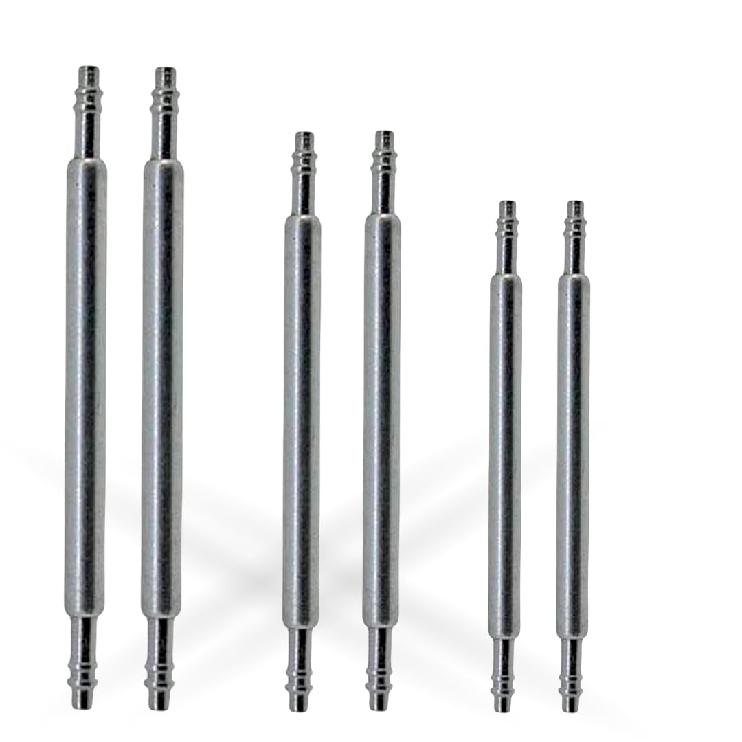Kit Barrettes à Ressort Pour Montre - 32 Pièces Acier Inoxydable 16-24mm